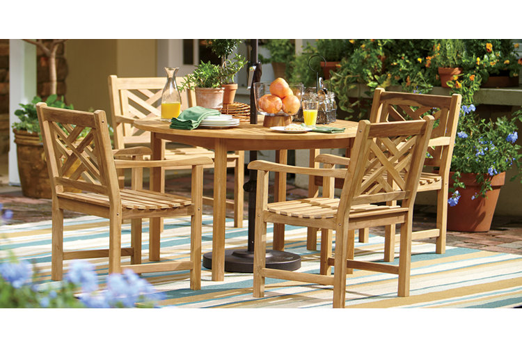 Wayfair teak store furniture